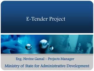 E-Tender Project