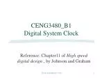 CENG3480_B1 Digital System Clock