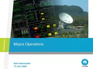 Mopra Operations