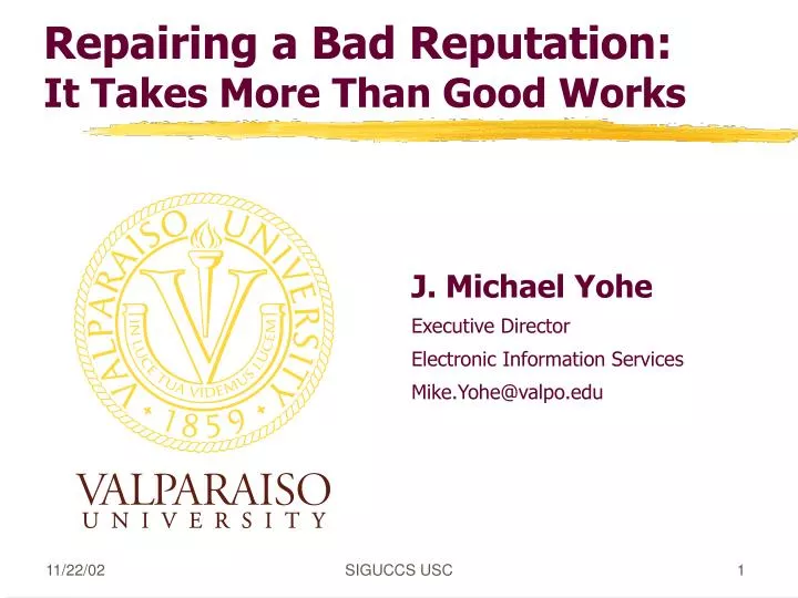repairing a bad reputation it takes more than good works