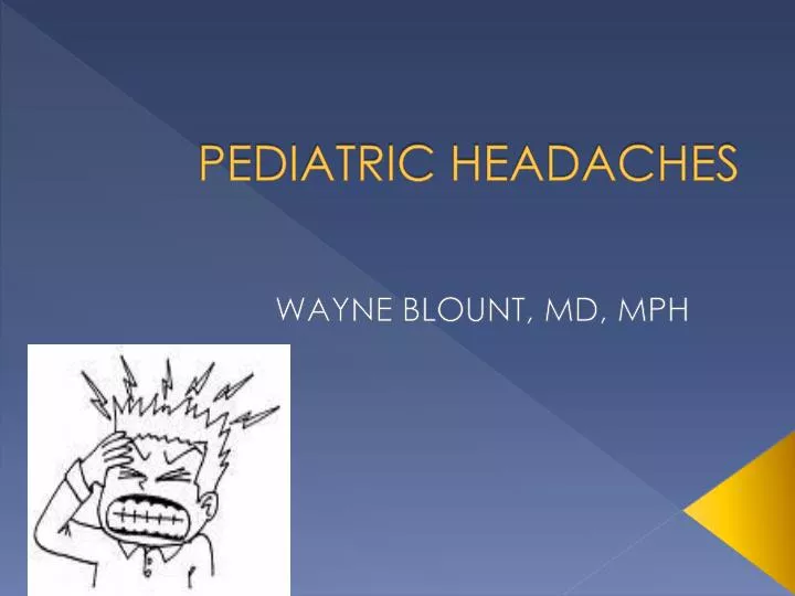 pediatric headaches