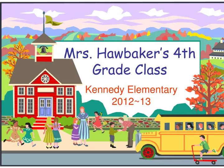 mrs hawbaker s 4th grade class