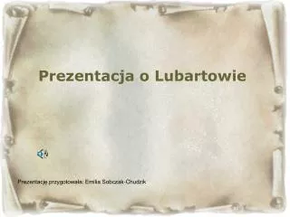 Prezentacja o Lubartowie