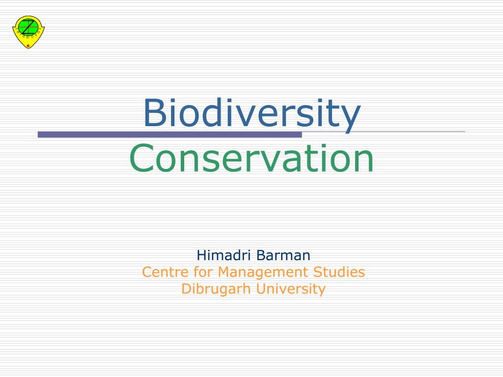 PPT - Biodiversity Conservation PowerPoint Presentation, free download ...