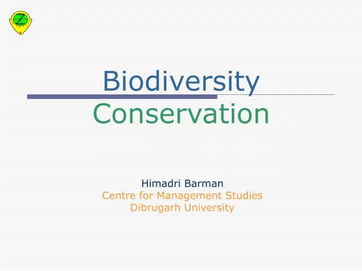 biodiversity conservation
