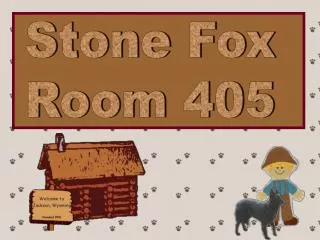 Stone Fox Room 405