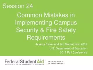 Common Mistakes in Implementing Campus Security &amp; Fire Safety Requirements