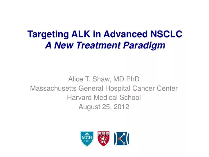 targeting alk in advanced nsclc a new treatment paradigm