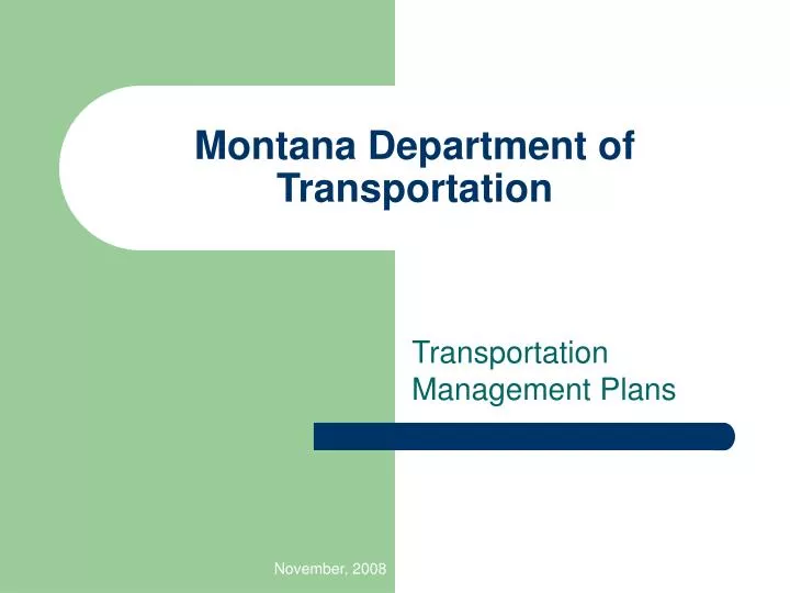 montana department of transportation