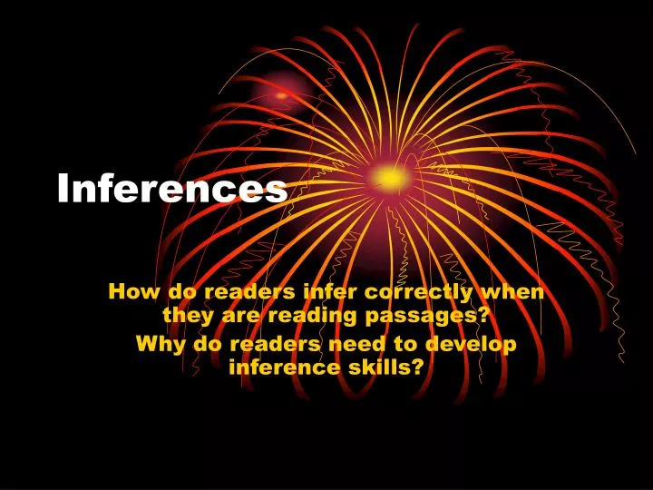 inferences