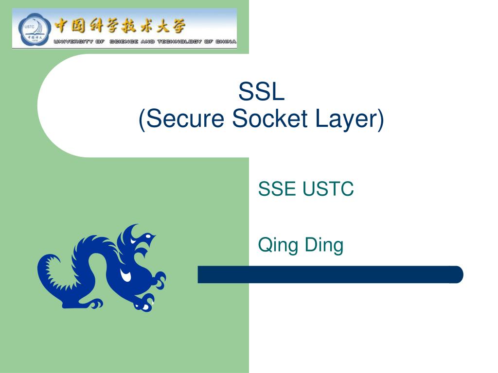 PPT - SSL (Secure Socket Layer) PowerPoint Presentation, free download ...