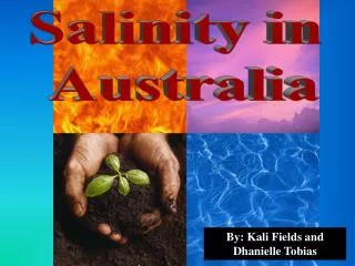 Salinity in Australia
