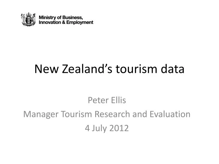 new zealand s tourism data