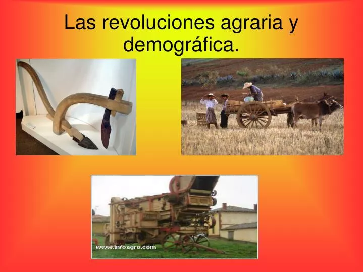 las revoluciones agraria y demogr fica