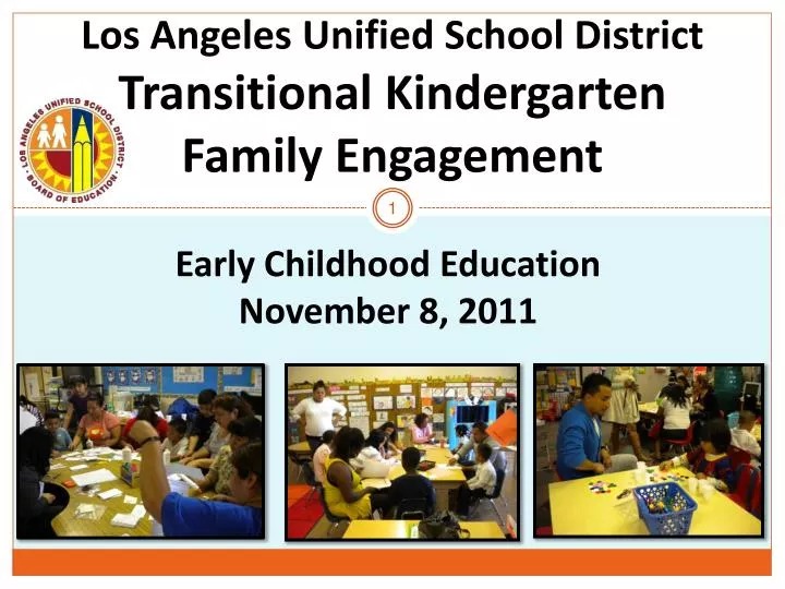 los angeles unified school district transitional kindergarten family engagement