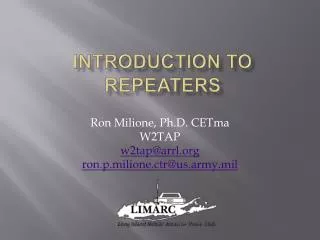 Introduction to Repeaters