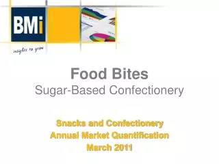 Food Bites Sugar-Based Confectionery
