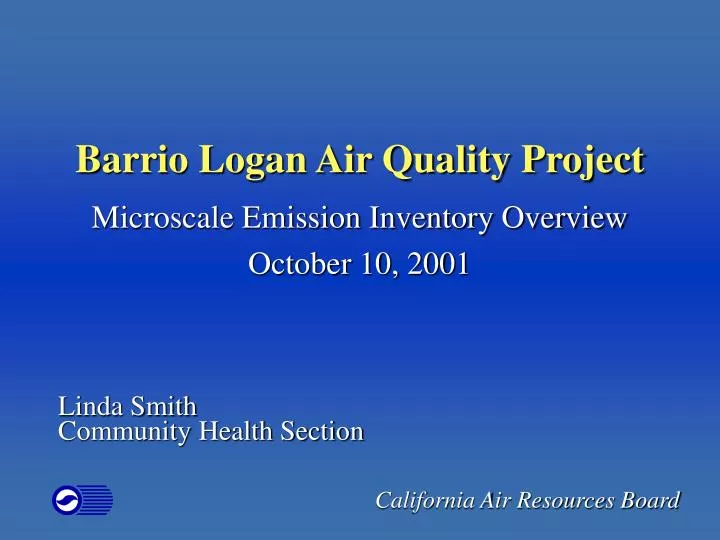barrio logan air quality project