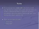 Verbs - slide 1
