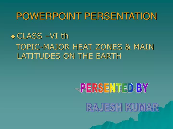 powerpoint persentation