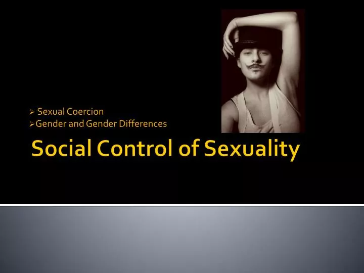 sexual coercion gender and gender differences