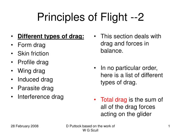 principles of flight 2
