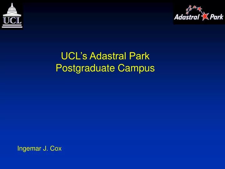 ucl s adastral park postgraduate campus
