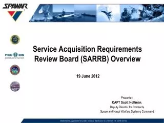 Service Acquisition Requirements Review Board (SARRB) Overview 19 June 2012