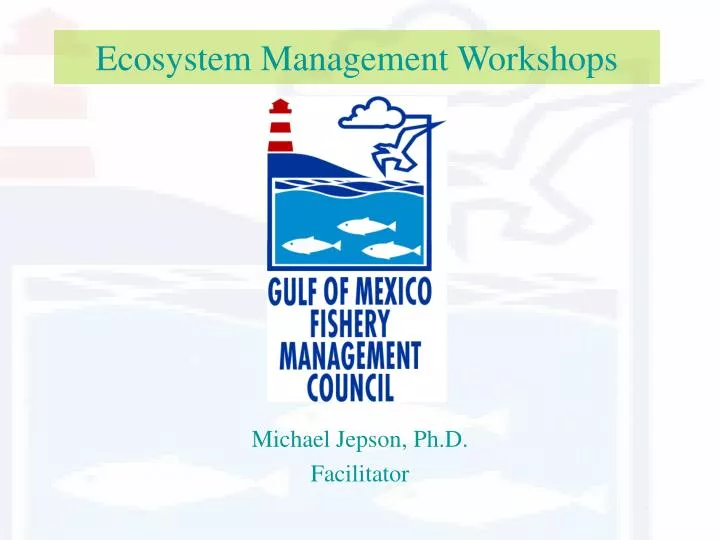 ecosystem management workshops