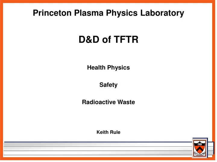 princeton plasma physics laboratory