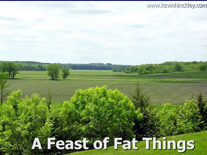 a feast of fat things
