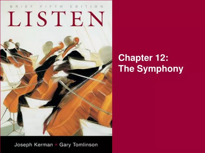 chapter 12 the symphony