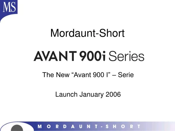 mordaunt short