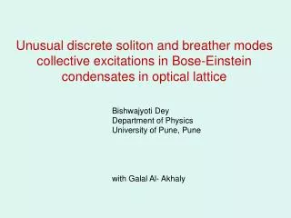 Unusual discrete soliton and breather modes collective excitations in Bose-Einstein condensates in optical lattice