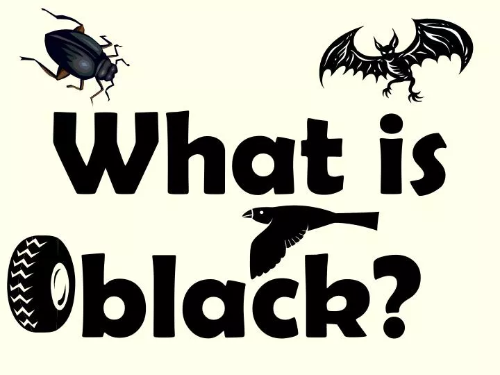 what is black