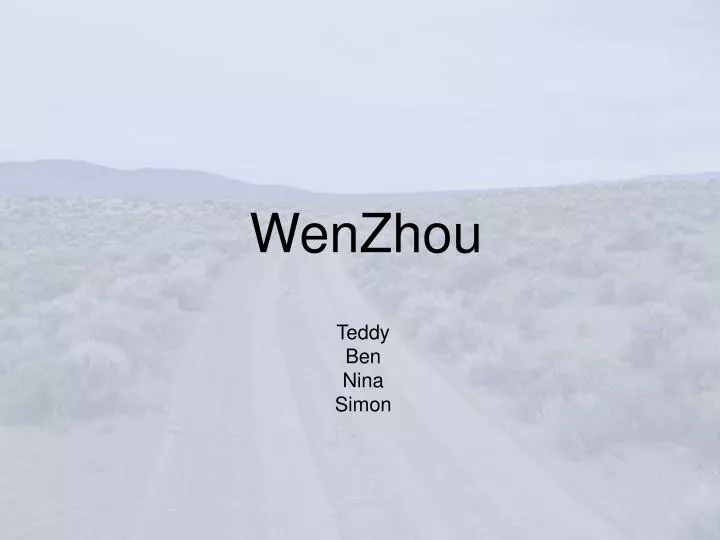 wenzhou