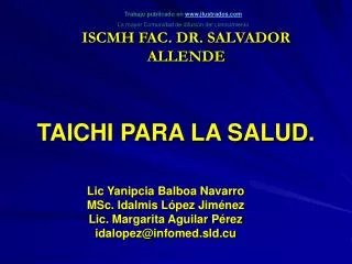 taichi para la salud