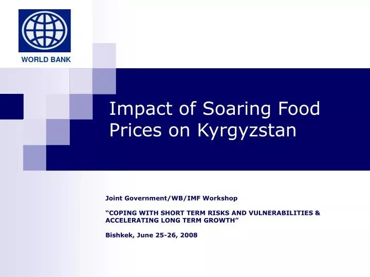 impact of soaring food prices on kyrgyzstan