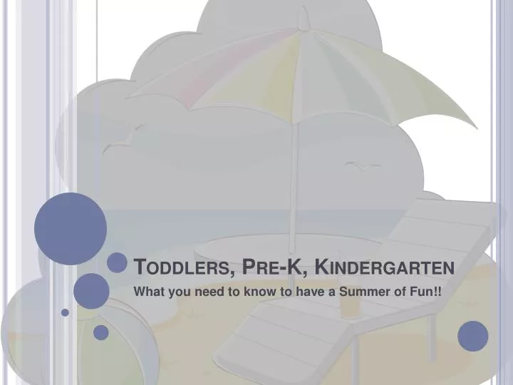 toddlers pre k kindergarten