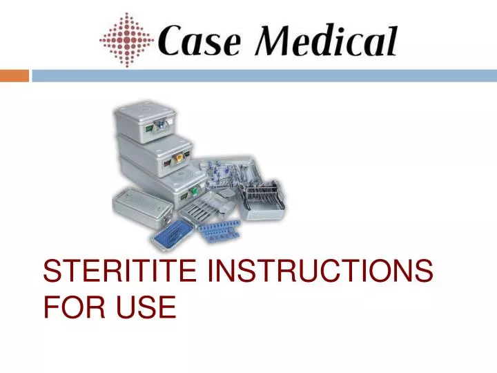 steritite instructions for use