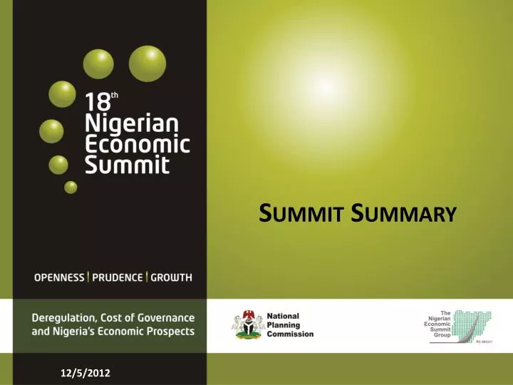 summit summary