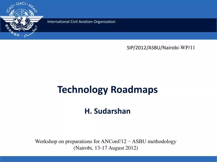 technology roadmaps h sudarshan