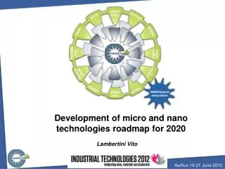 Development of micro and nano technologies roadmap for 2020