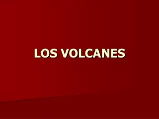 los volcanes