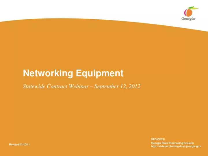 networking equipment
