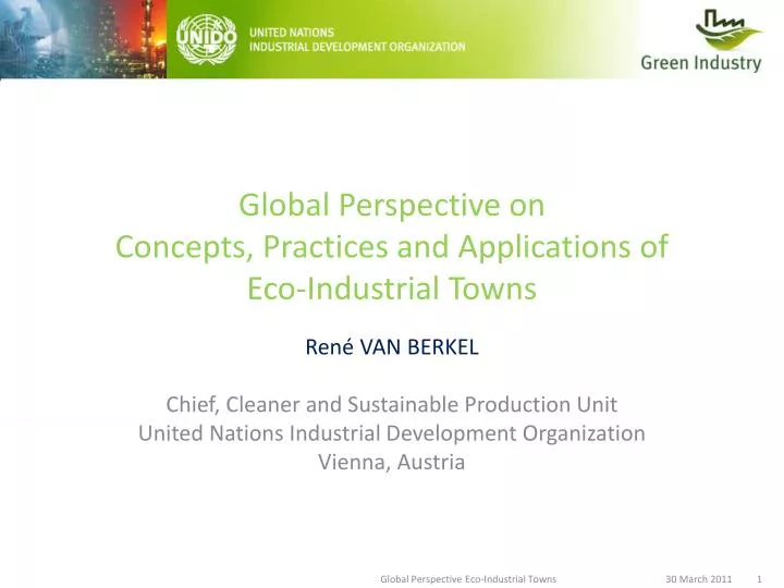 global perspective on concepts practices and applications of eco industrial towns