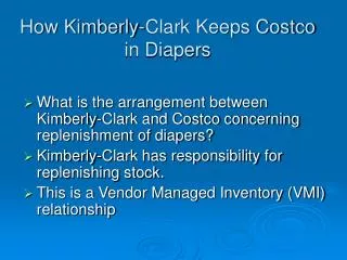 How Kimberly-Clark Keeps Costco in Diapers