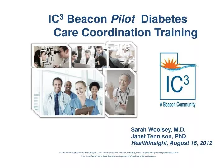ic 3 beacon pilot diabetes care coordination training care