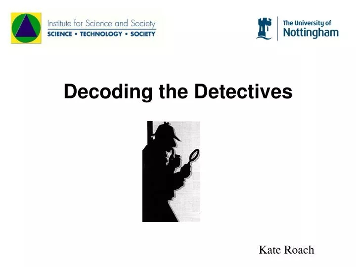 decoding the detectives