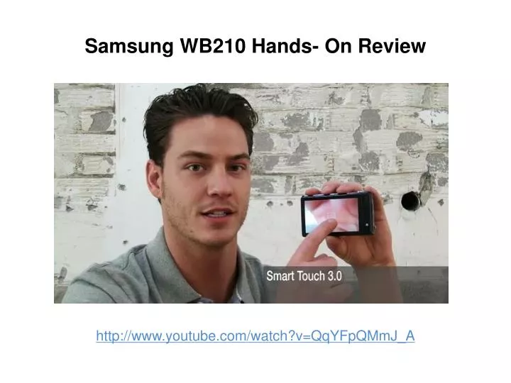 samsung wb210 hands on review